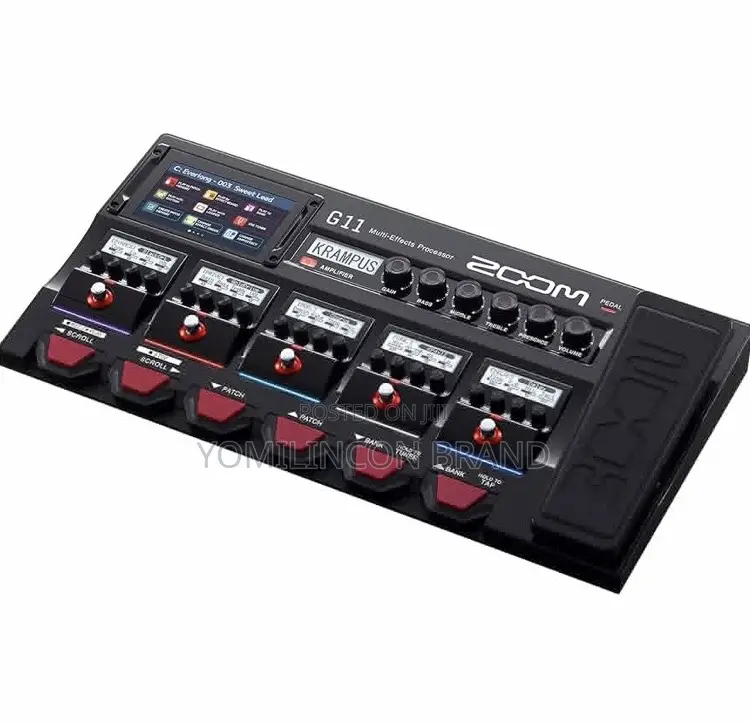 Zoom G11 Multi-Effects Processor for Electric Guitar