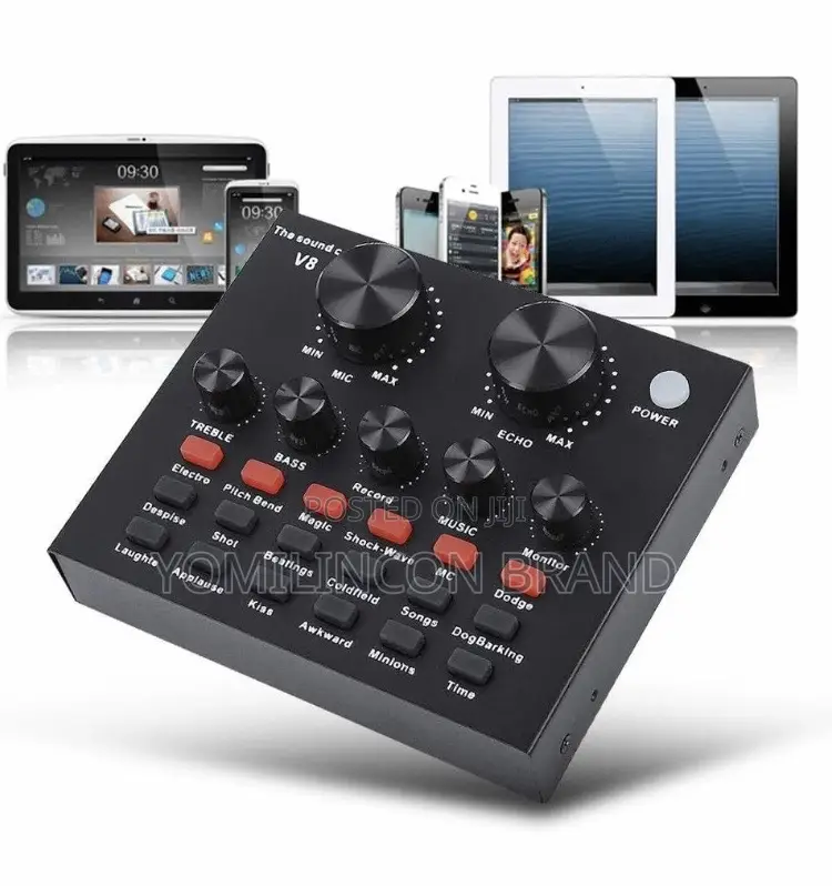 V8 Live Sound Card