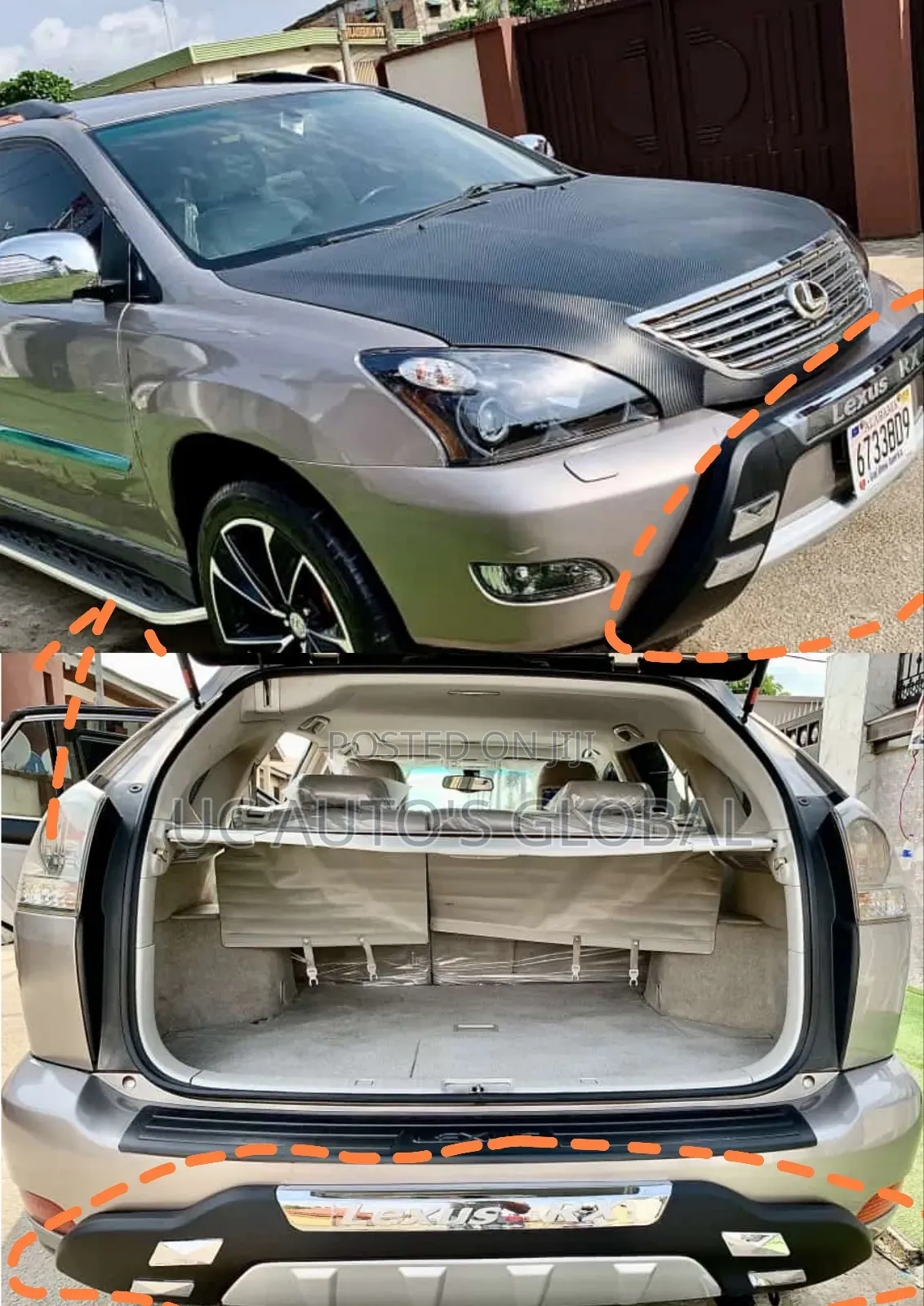 Brush Guard Abs Rx330