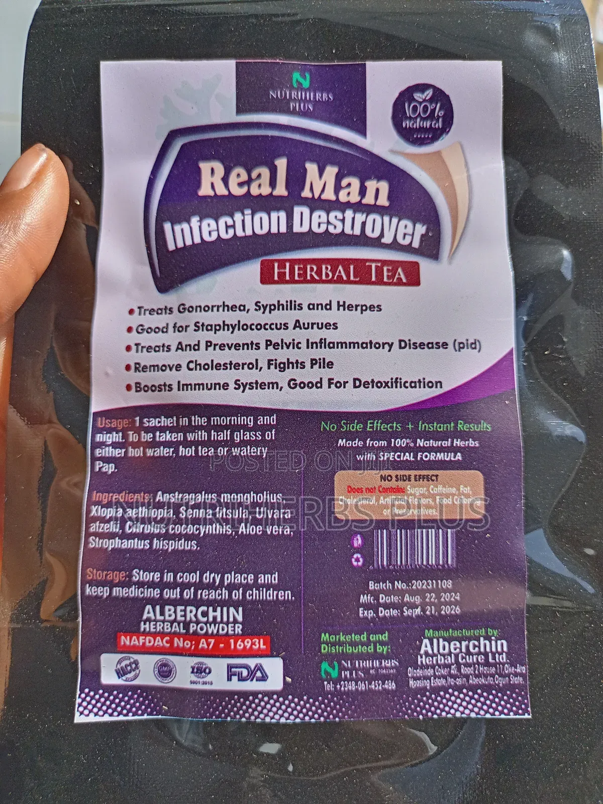 Kick Out Infections in the Body With Infection Destroyer Tea