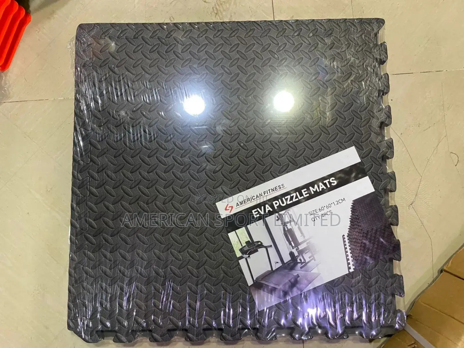American Fitness Interlock Mat