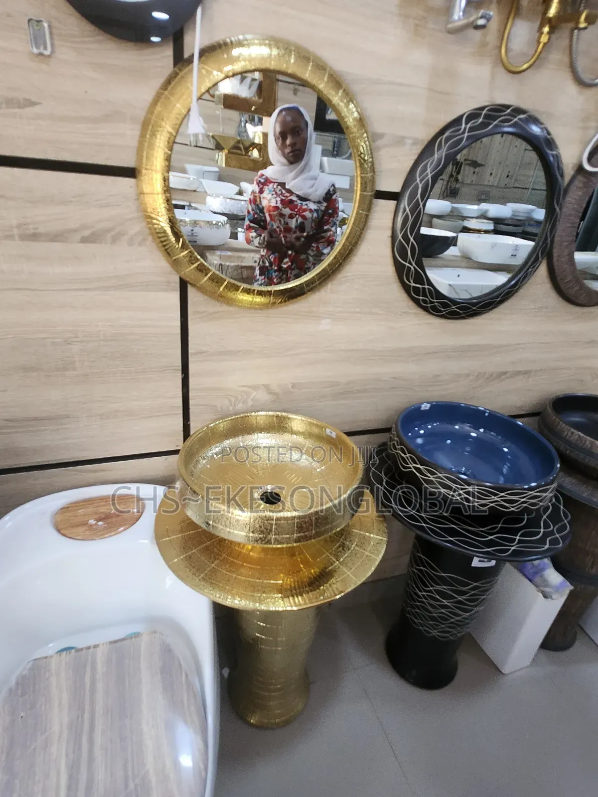 Chairman Luxury Dining Basin With Mirror