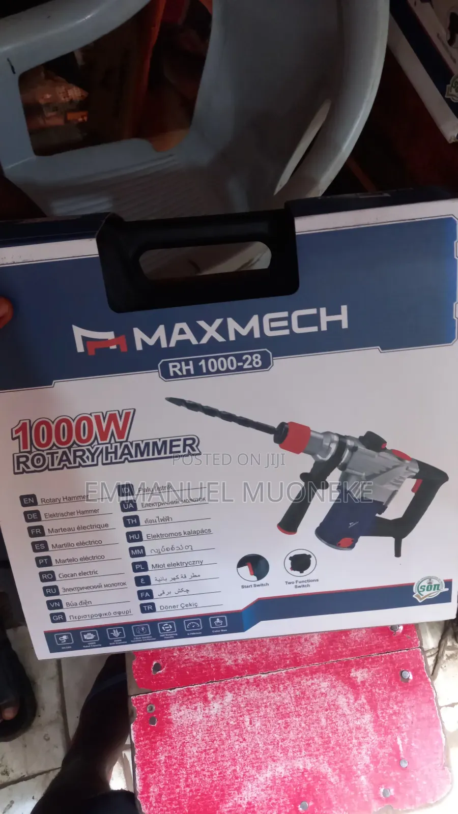 Original Maxmach RH 1000 28 Rotary Hammer Drill