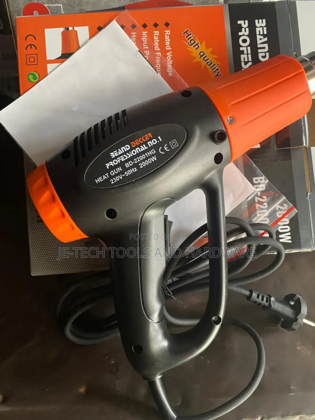 Beand Decker Professional Heat Gun 2000W