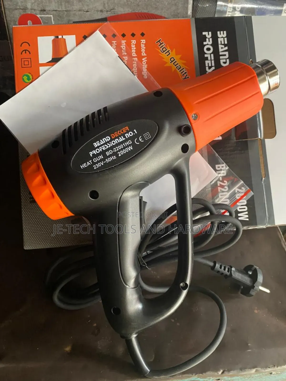 Beand Decker Professional Heat Gun 2000W