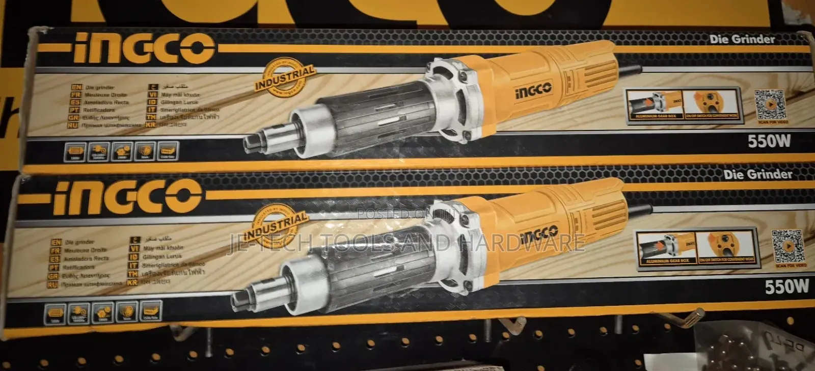 Ingco Industrial Die Grinder - 550W