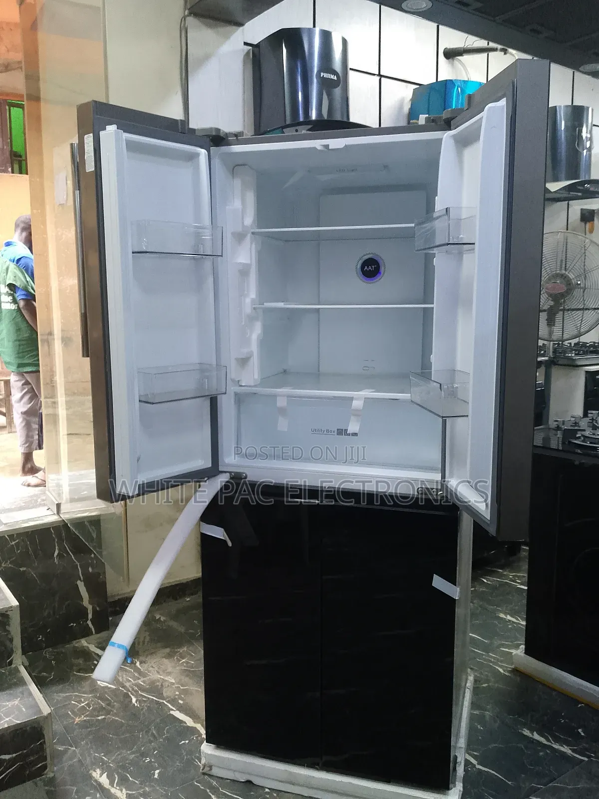 Phiima 432-L Inverter Fridge 4 Door Bottom Freezer X Cooling
