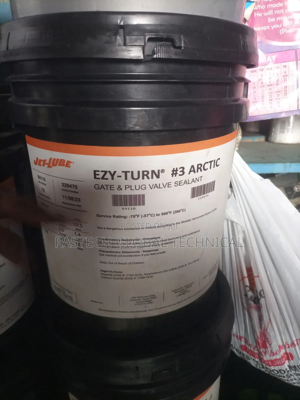 Jet-Lube Ezy-Turn #3 Arctic Gate Plug Sealant