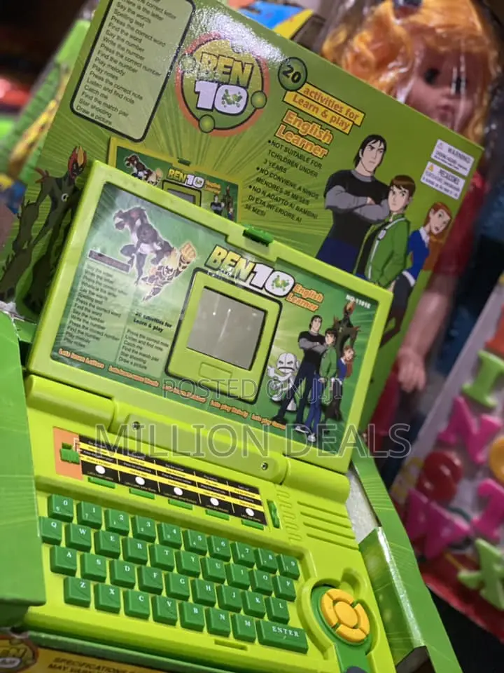 Unique Kid's English Learner Mini Laptop ( Battery Operated)