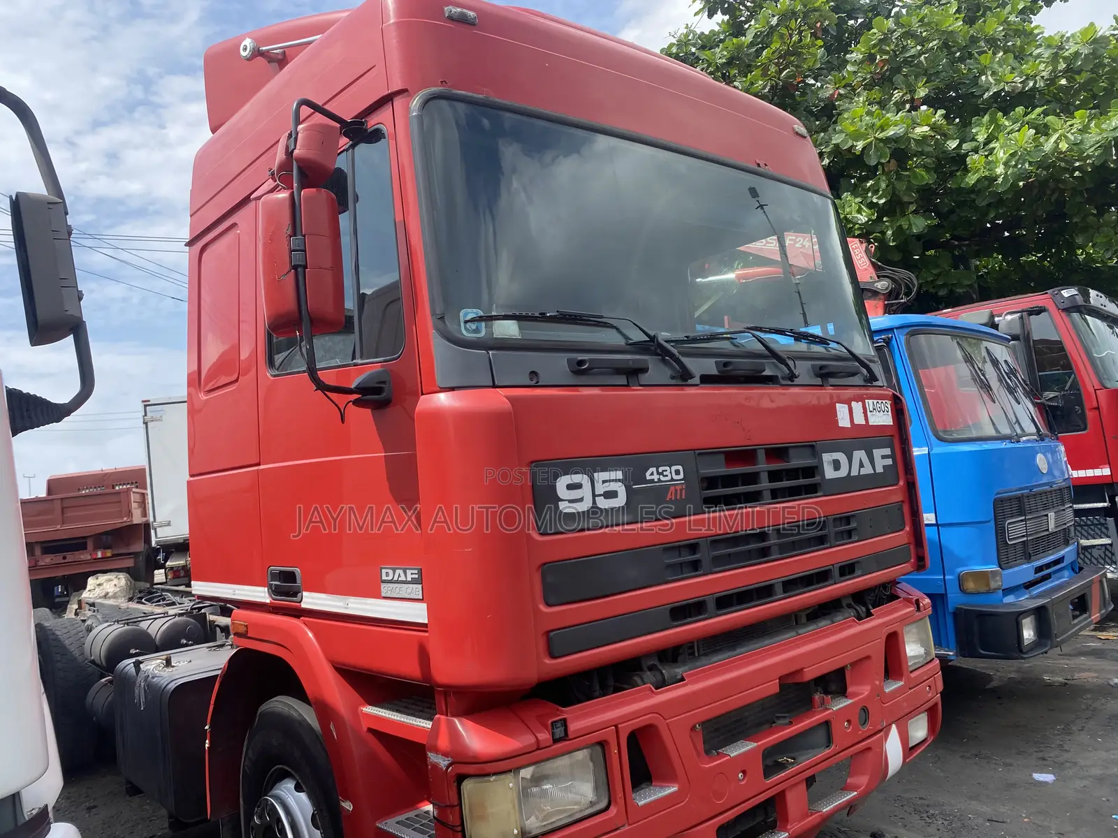 Daf 95 Euro 4 Red Color