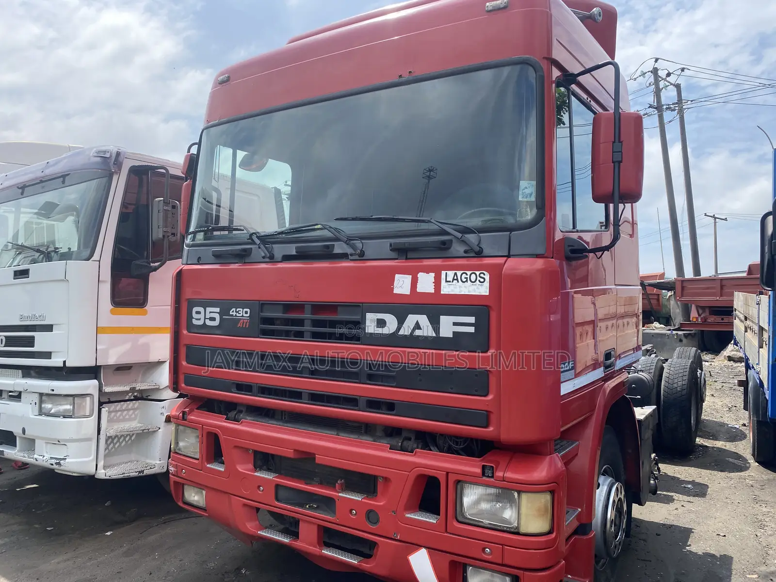 Daf 95 Euro 4 Red Color