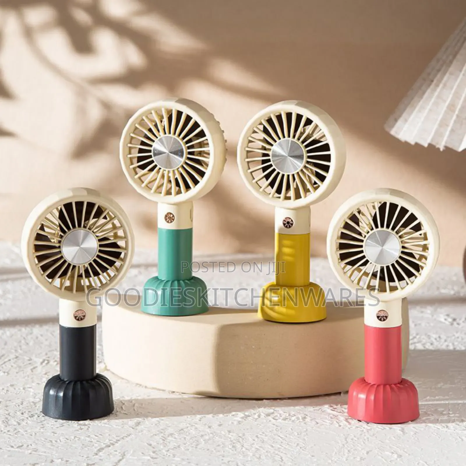 Hand Held Portable Mini Rechargeable Fan