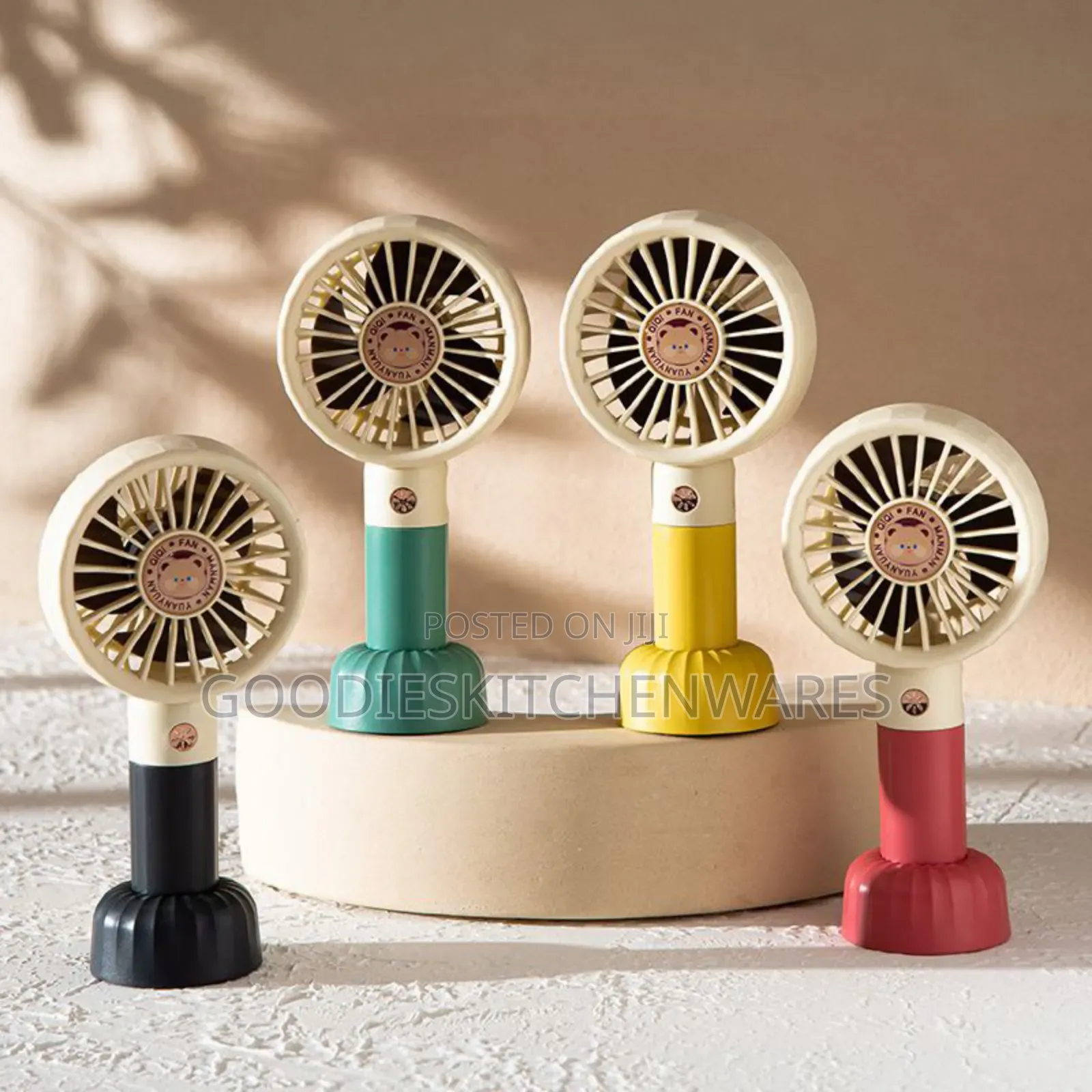 Hand Held Portable Mini Rechargeable Fan