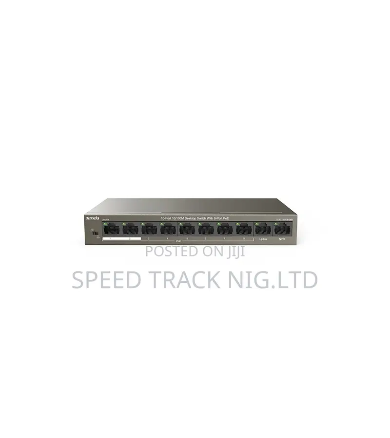 Tenda 8-Port POE . TEF1110P-8-63W