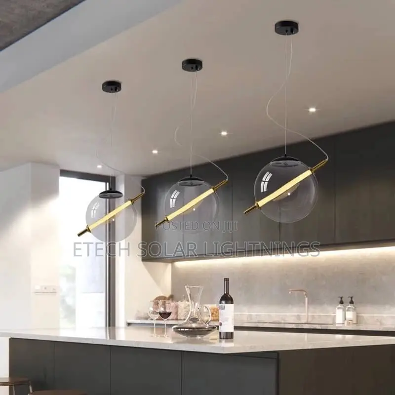 Modern Creative Glass Led Single Pendant Chandelier Light