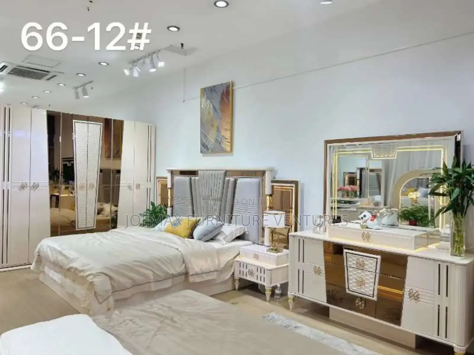 King Size Bed 6by7 Complete Set With Wardrobe