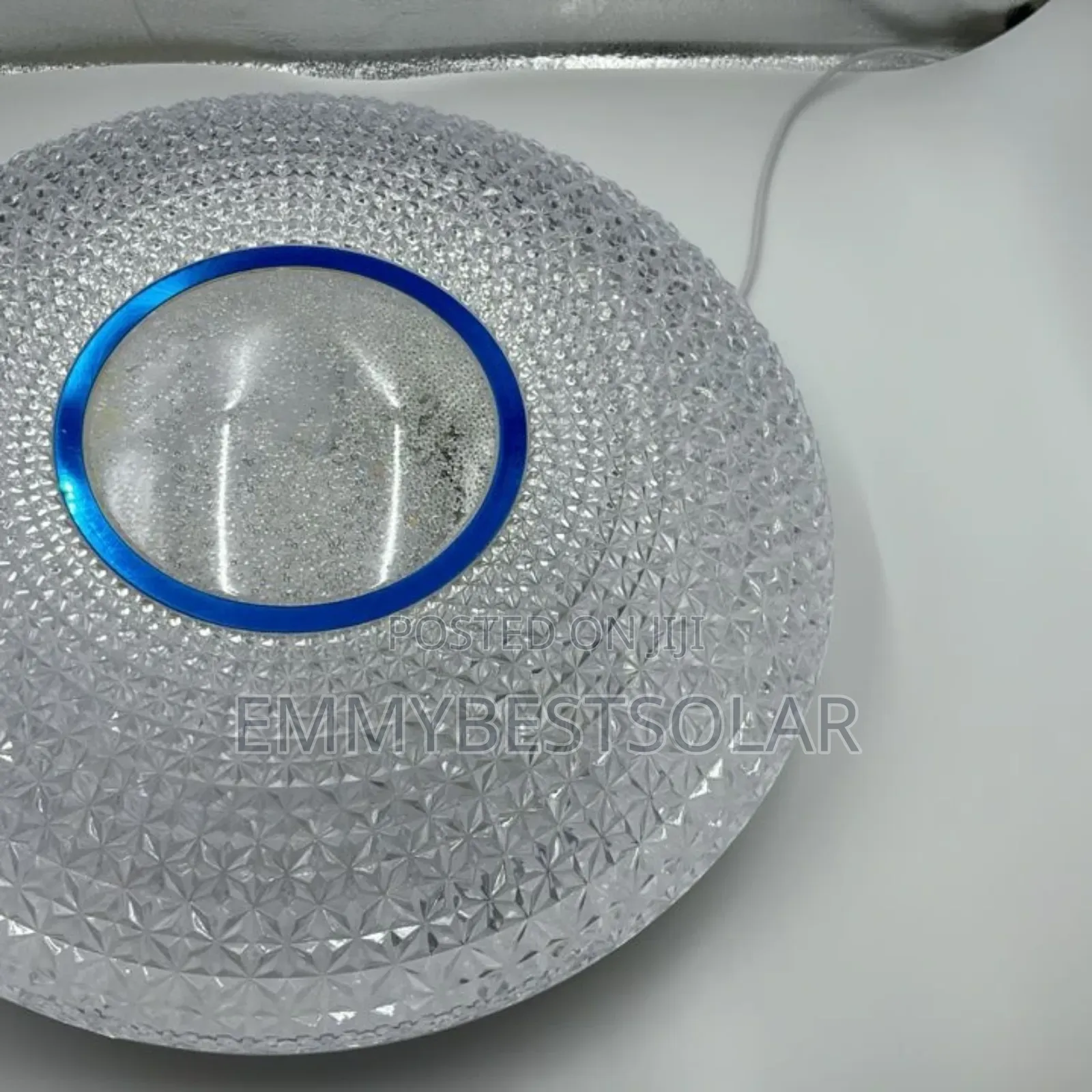 500mm White and Blue Ceiling Fitting