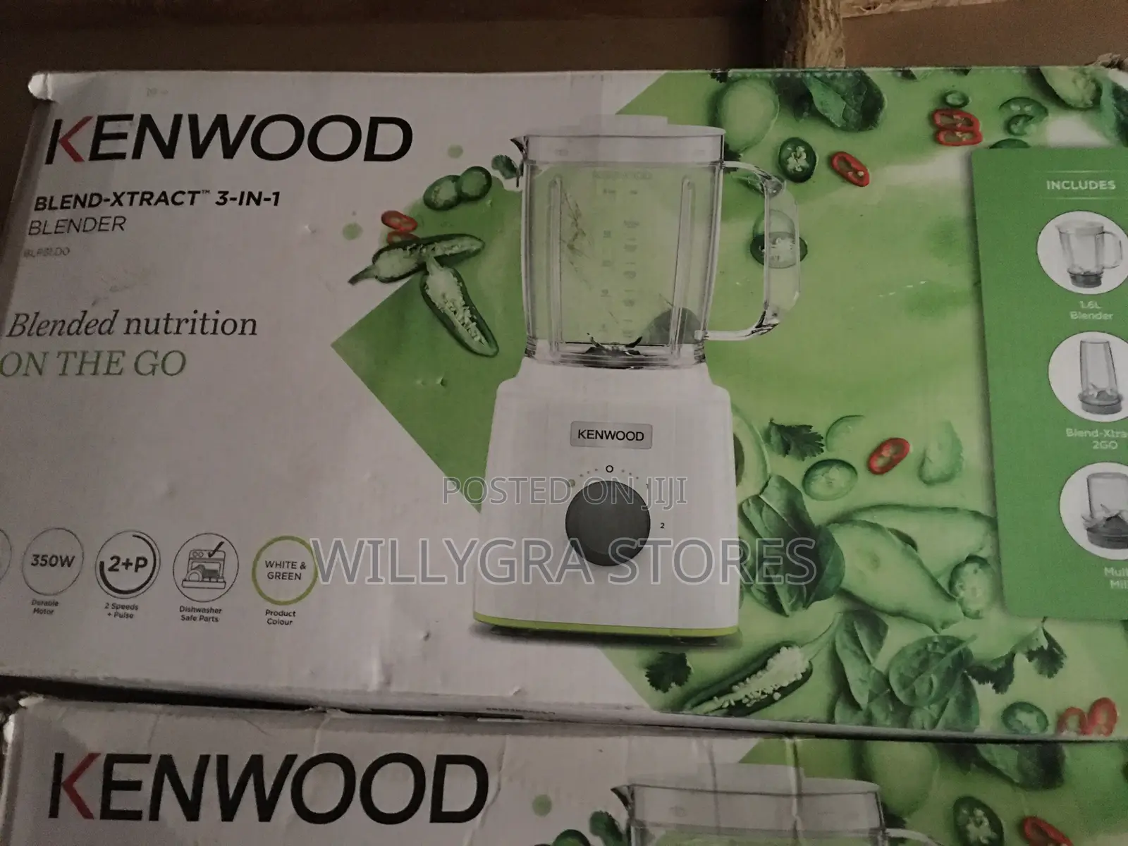 Kenwood 350w Blend-Xtract 3-in-1 Blender
