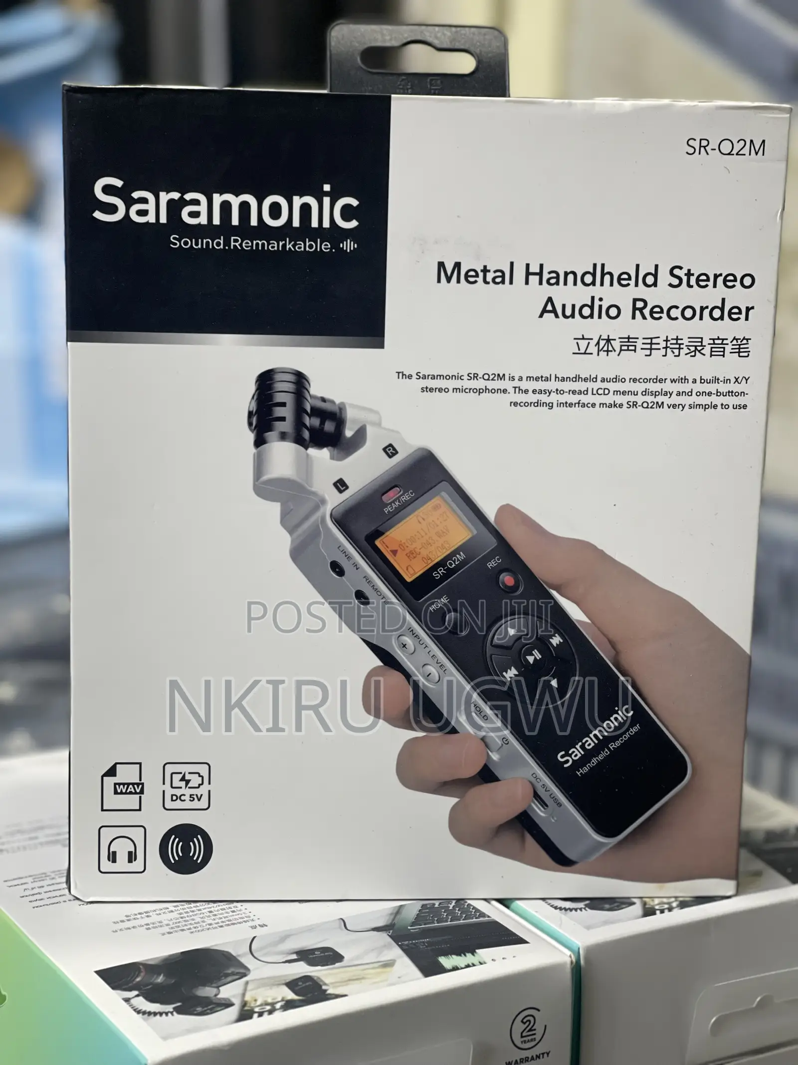 Saramonic SR-Q2M 8GB Digital Voice Recorder