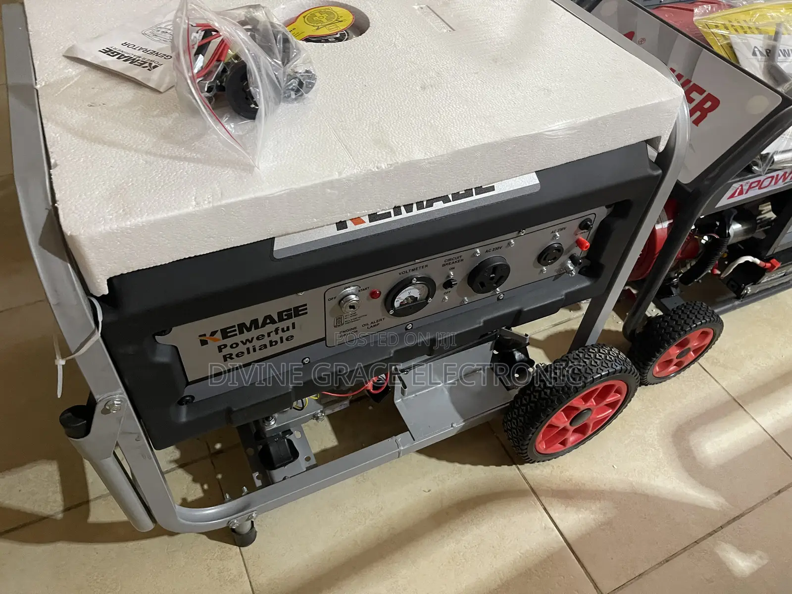 Brand New 4.5kva Kemage Durable and Long Lasting Copper Coil Generator