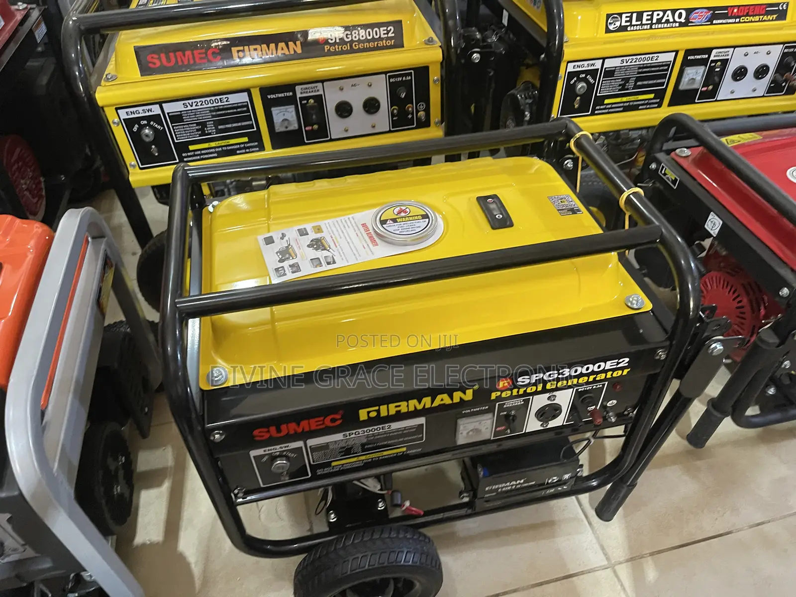 3.5kva Firman Petrol Generator