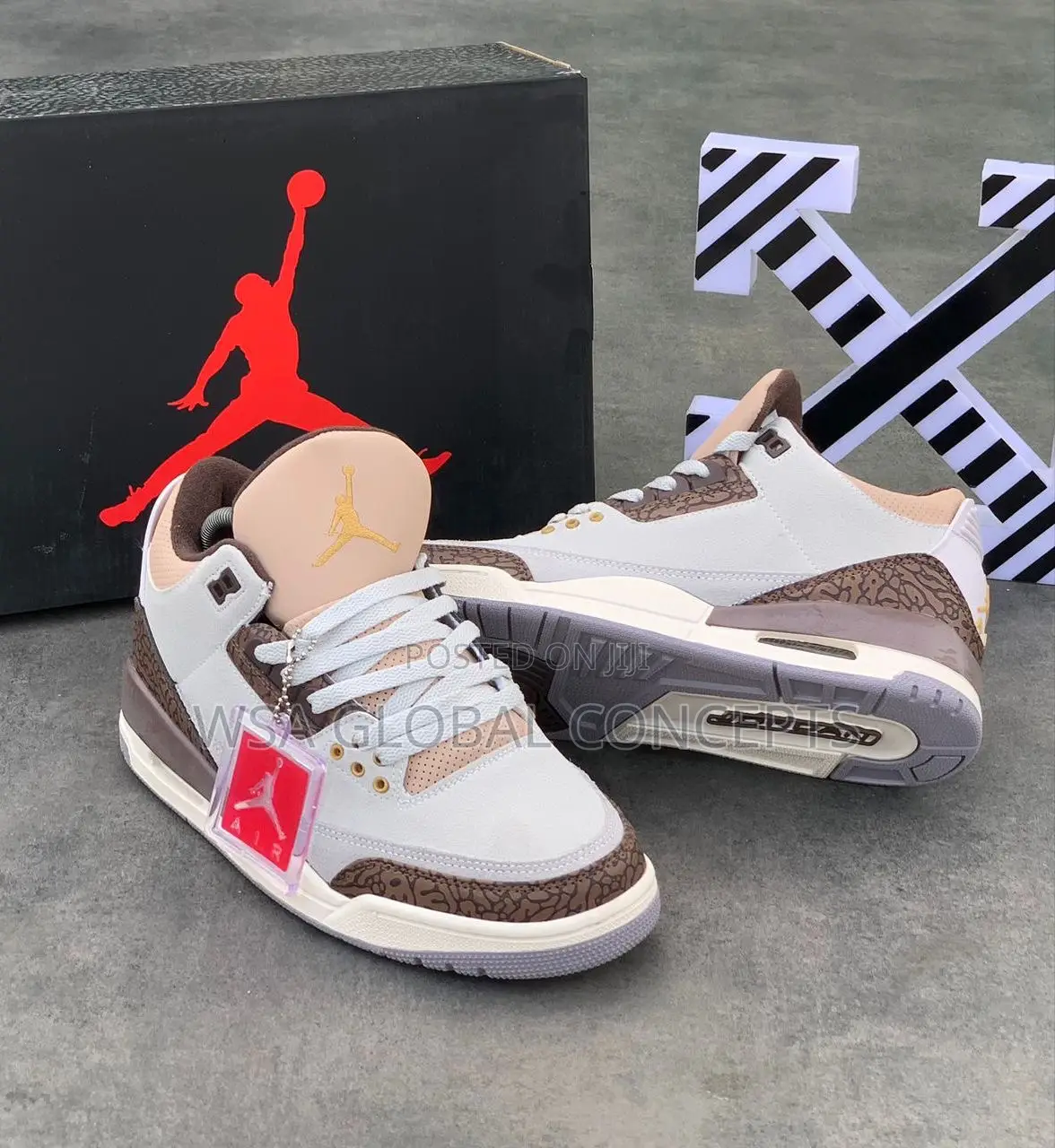 Air Jordan 3 Retro Palomino Sneakers