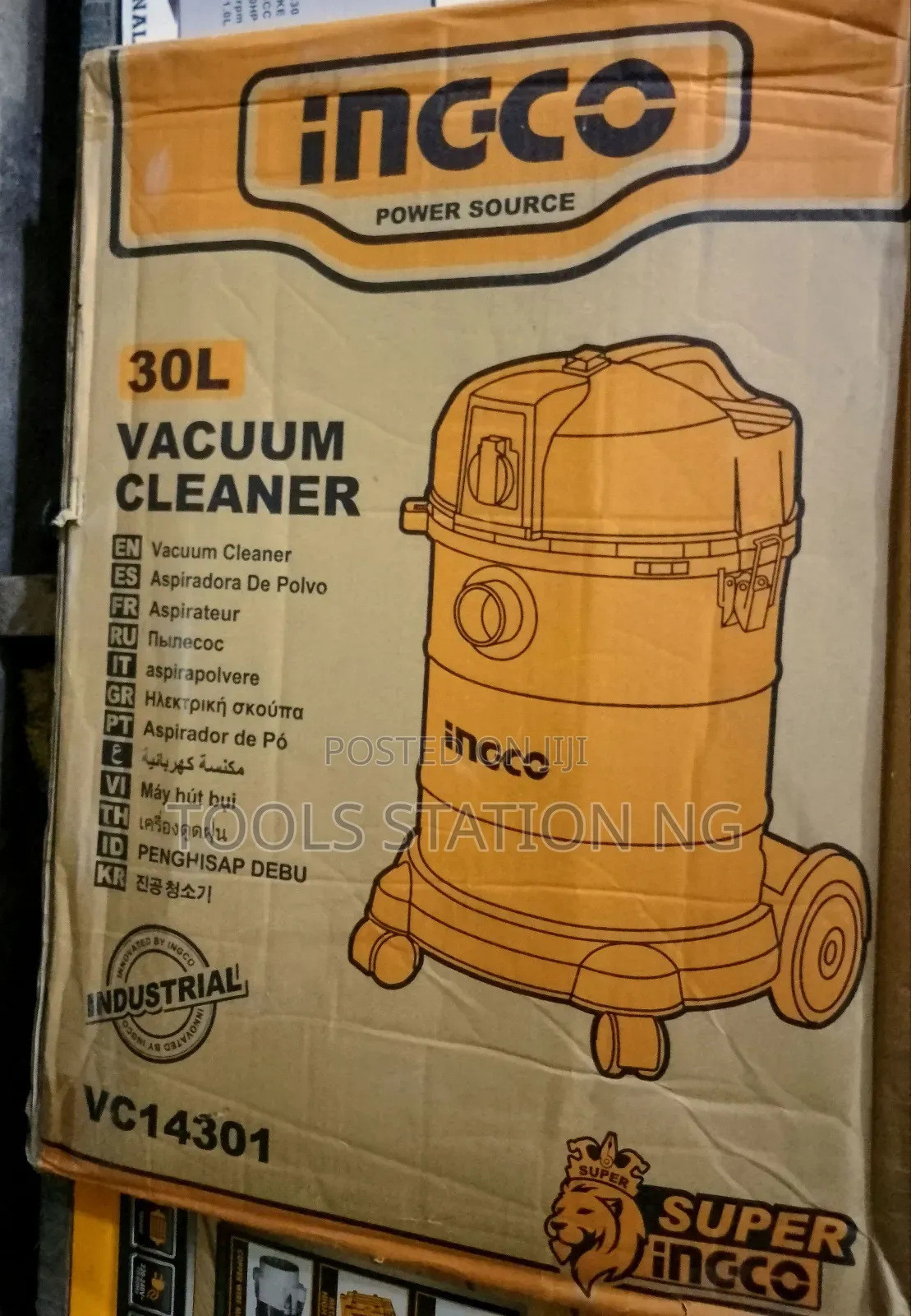 Ingco Wet/Dry 30l Vacuum Cleaner