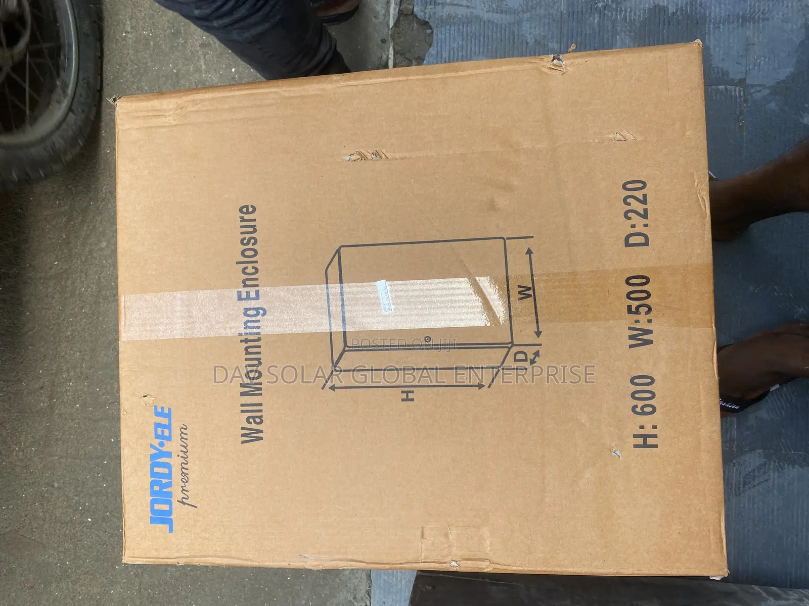 Wall Mounting Enclosure H: 600 W:500 D: 220