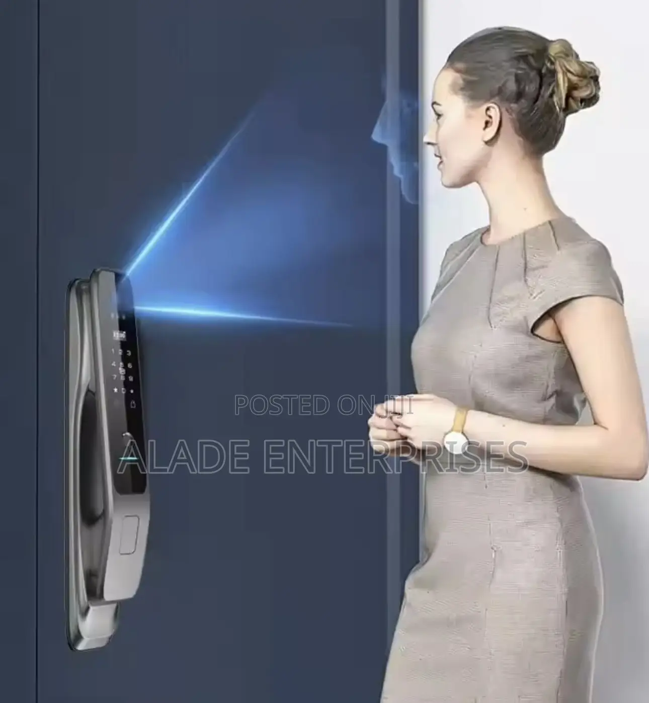 Smart Wifi Door Lock 3D Face Recognition 4.0-Inch 4200mah