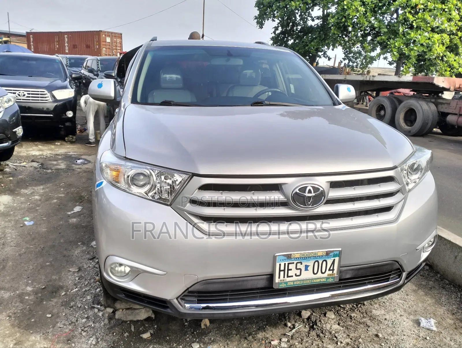 Toyota Highlander 3.5L 4WD 2013 Silver