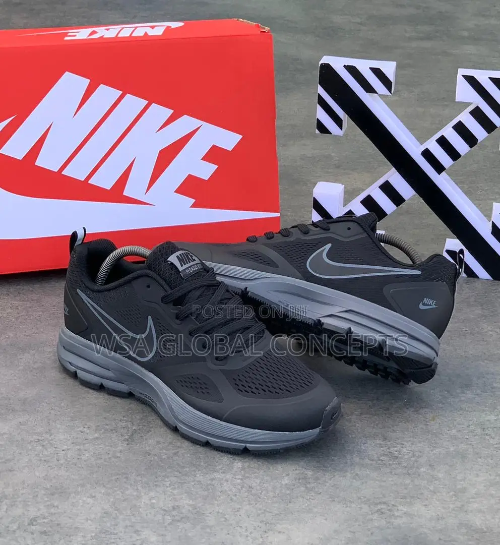 Nike Zoom Pegasus 26X Black Grey Sneakers