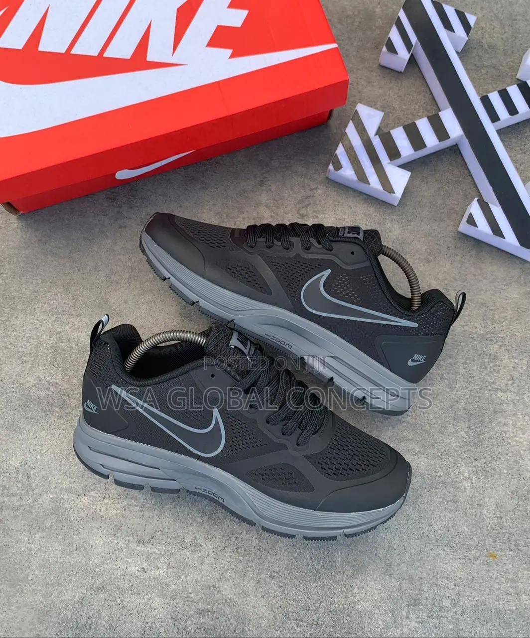 Nike Zoom Pegasus 26X Black Grey Sneakers