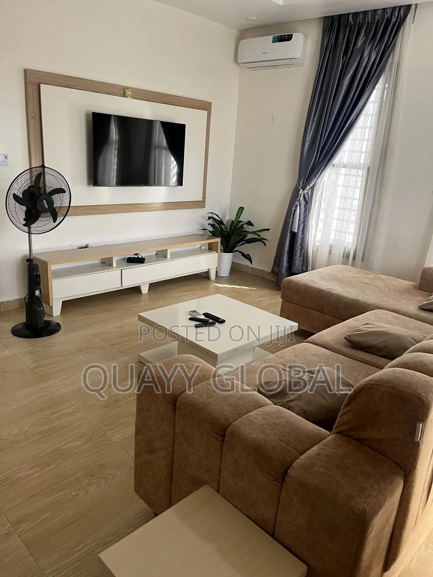 One Bedroom Apartment With 24/7 Wi-Fi and Light