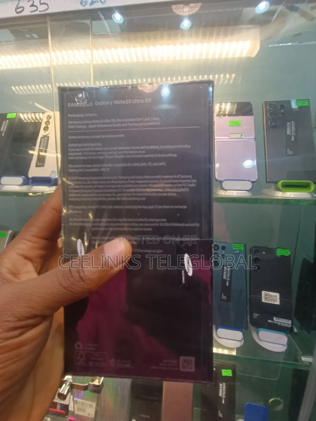 New Samsung Galaxy Note 20 Ultra 5G 128 GB Black