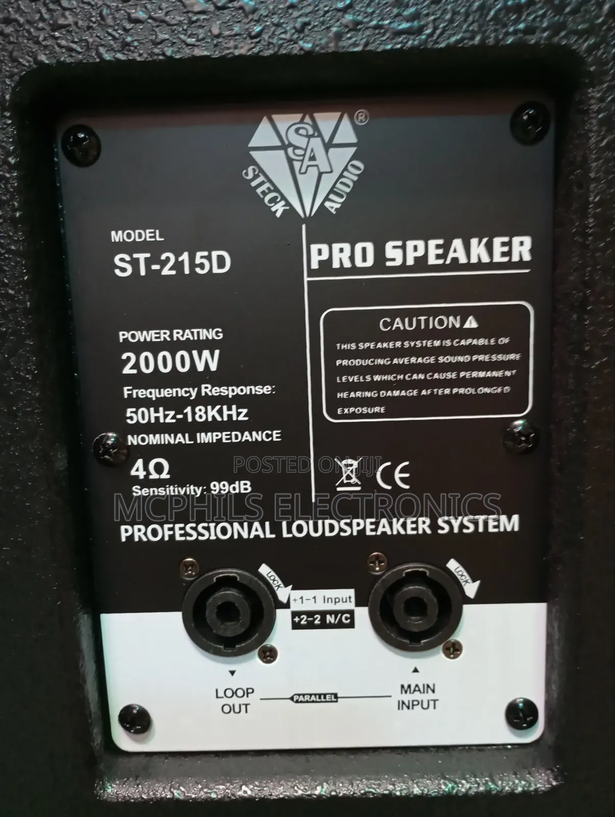 Steck Audio St-215d Acoustic Speakers