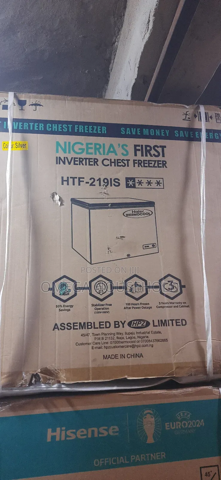 Inverter Chest Freezer 219L Haier Thermocool