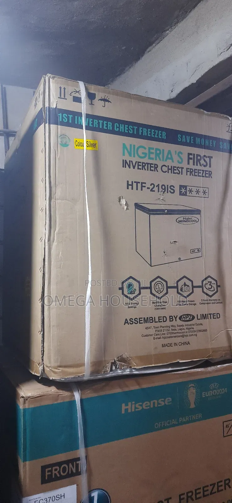 Inverter Chest Freezer 219L Haier Thermocool