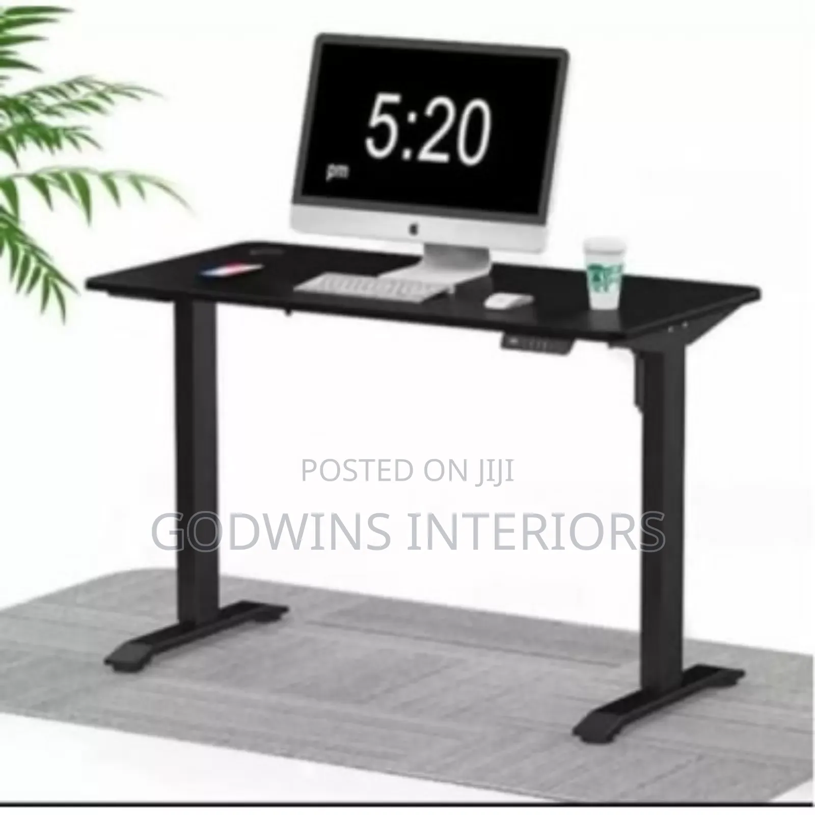 Electric Adjustable Computer Desk -1.2m