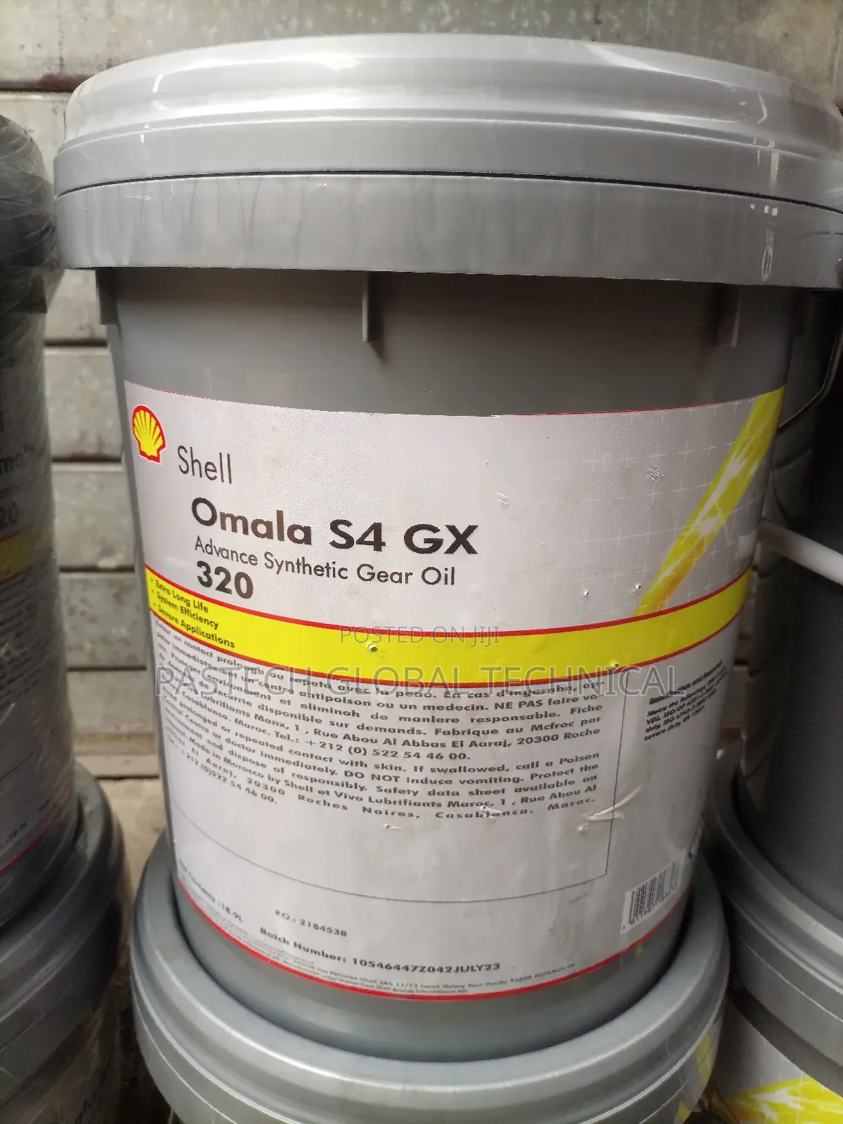 Shell Omala S4 GX 320 Advance Synthetic Gear Oil