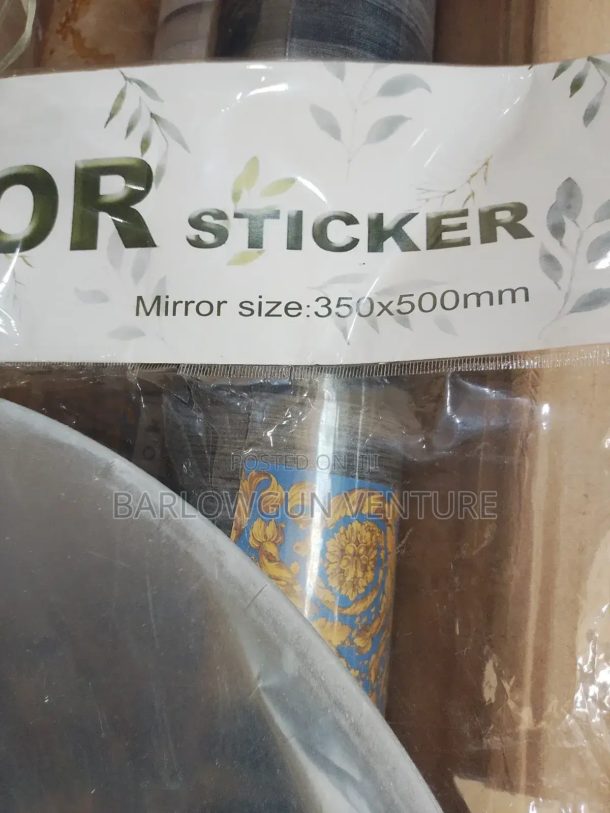 Wall Sticker Mirror 350x500mm