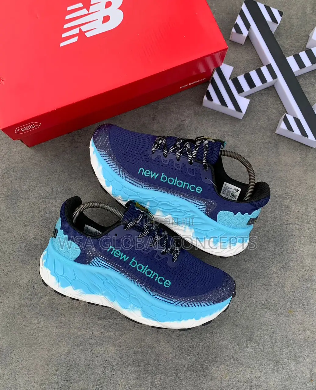 New Balance Fresh Foam More Trail V3 Space Blue Sneakers