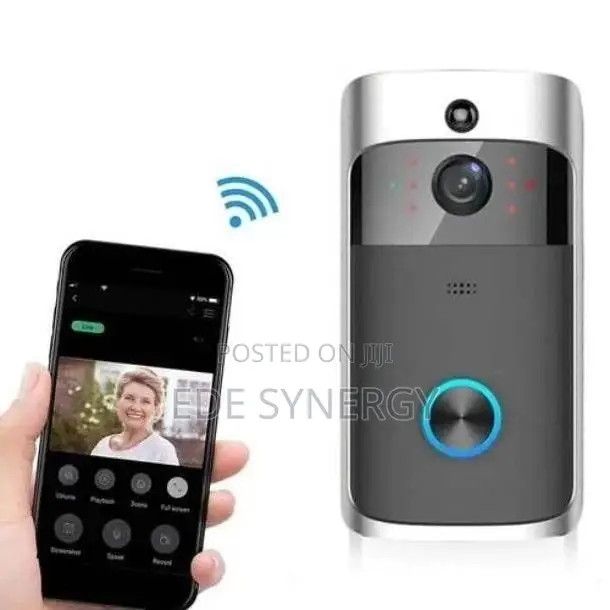 HD Wireless Video Doorbell Remote Access Infrared Night Vis