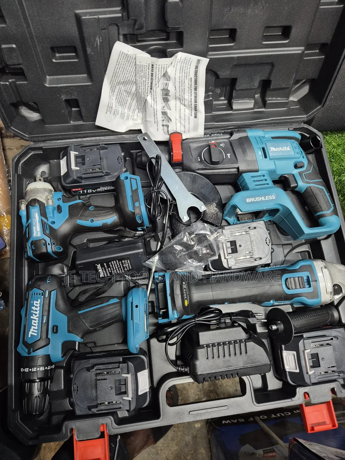 Makita Cordless Combo - 4pcs
