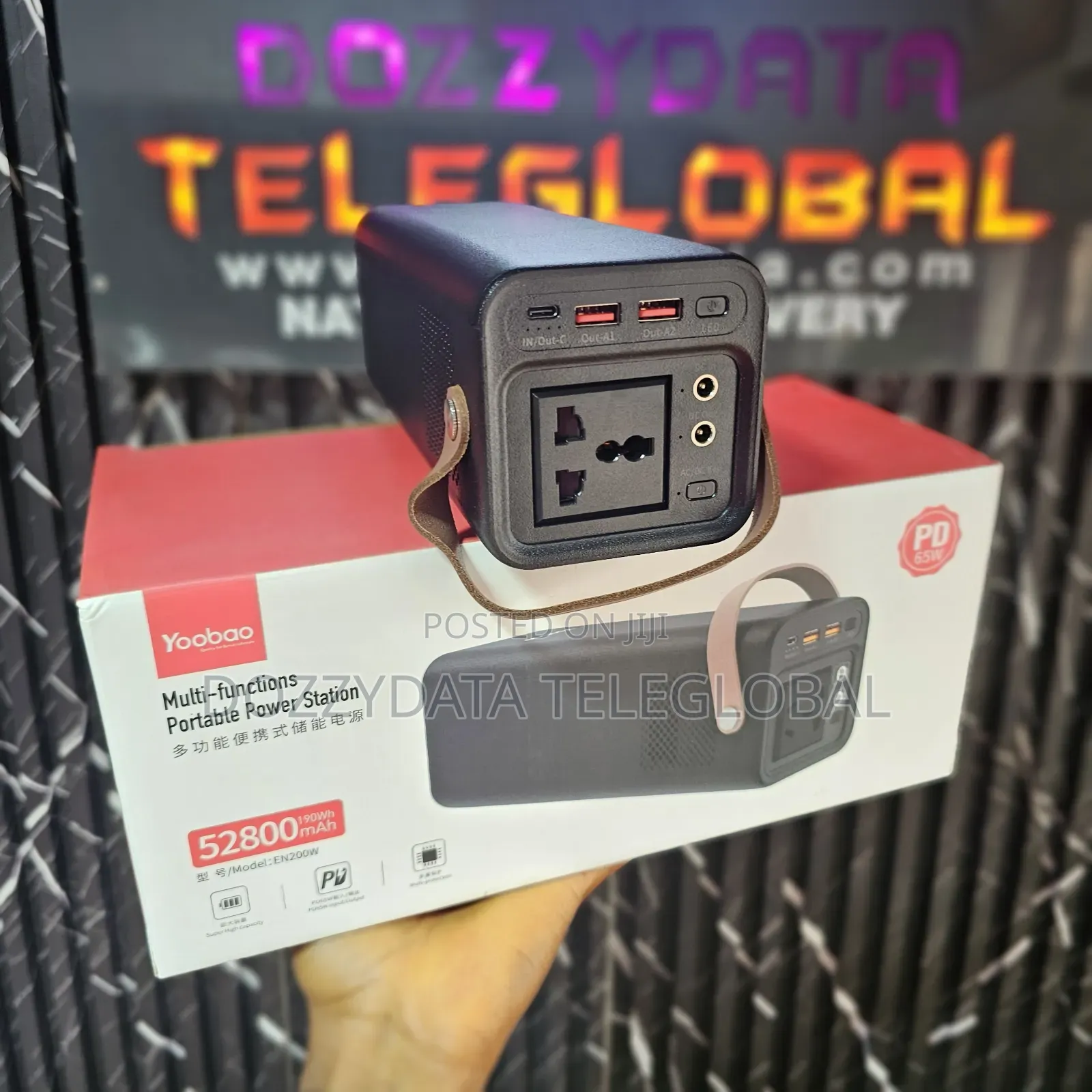 Yoobao Multi Function Portable Powerstation En200w 52800mah