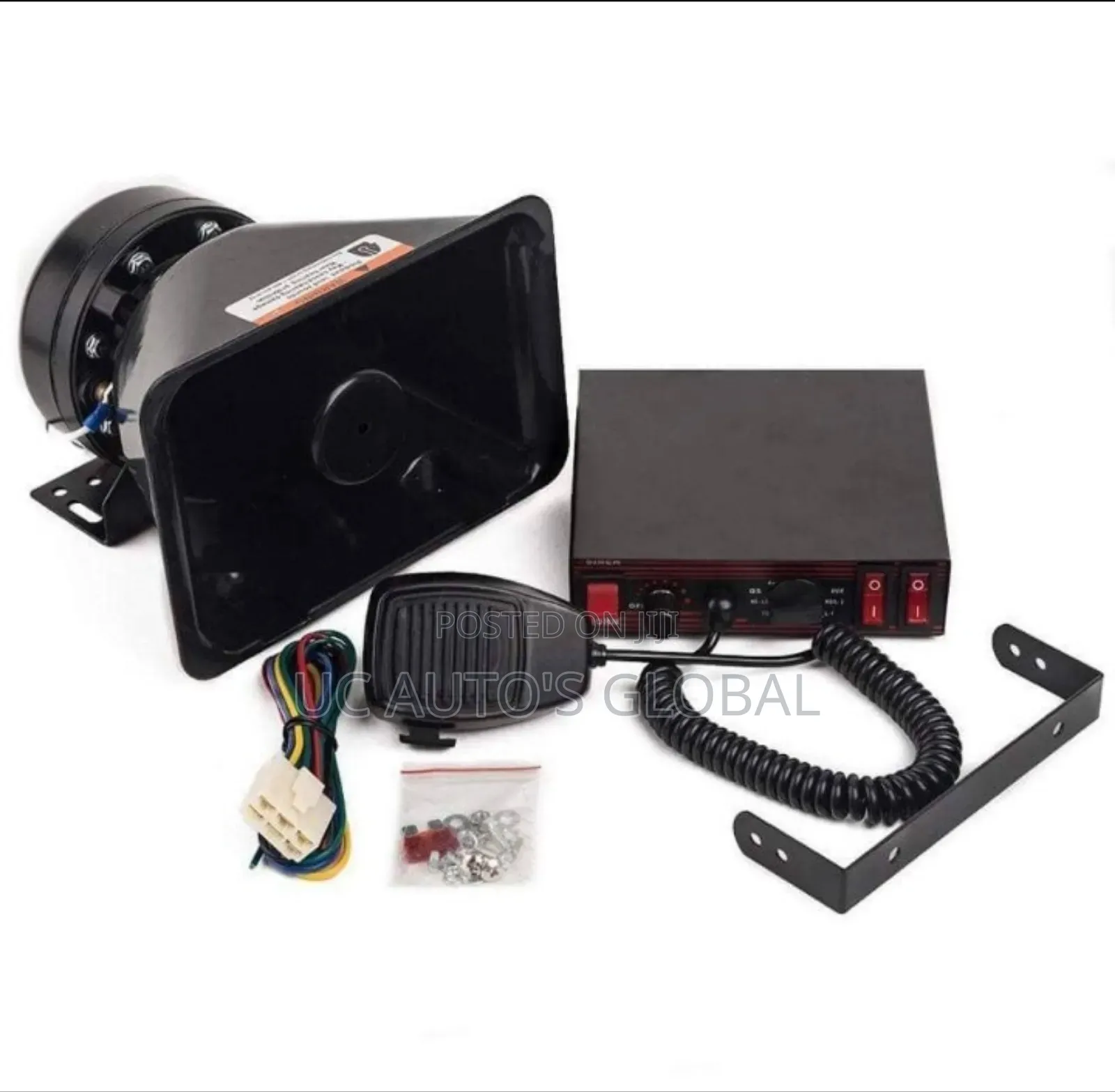 Police Siren Speaker and Amplifier