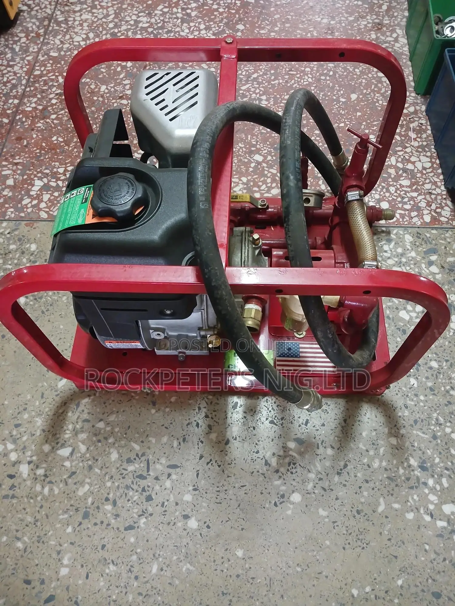 Rice Hydro Rp-2c 5.5hp,300psi Hydrostatic Test Pumps