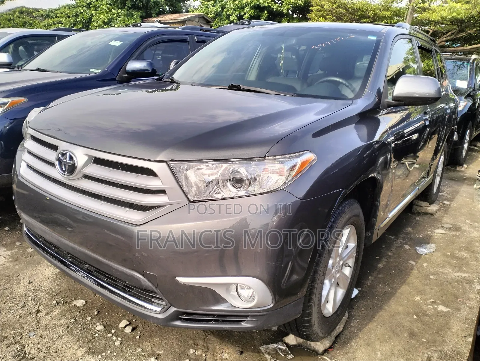 Toyota Highlander 3.5L 4WD 2013 Gray