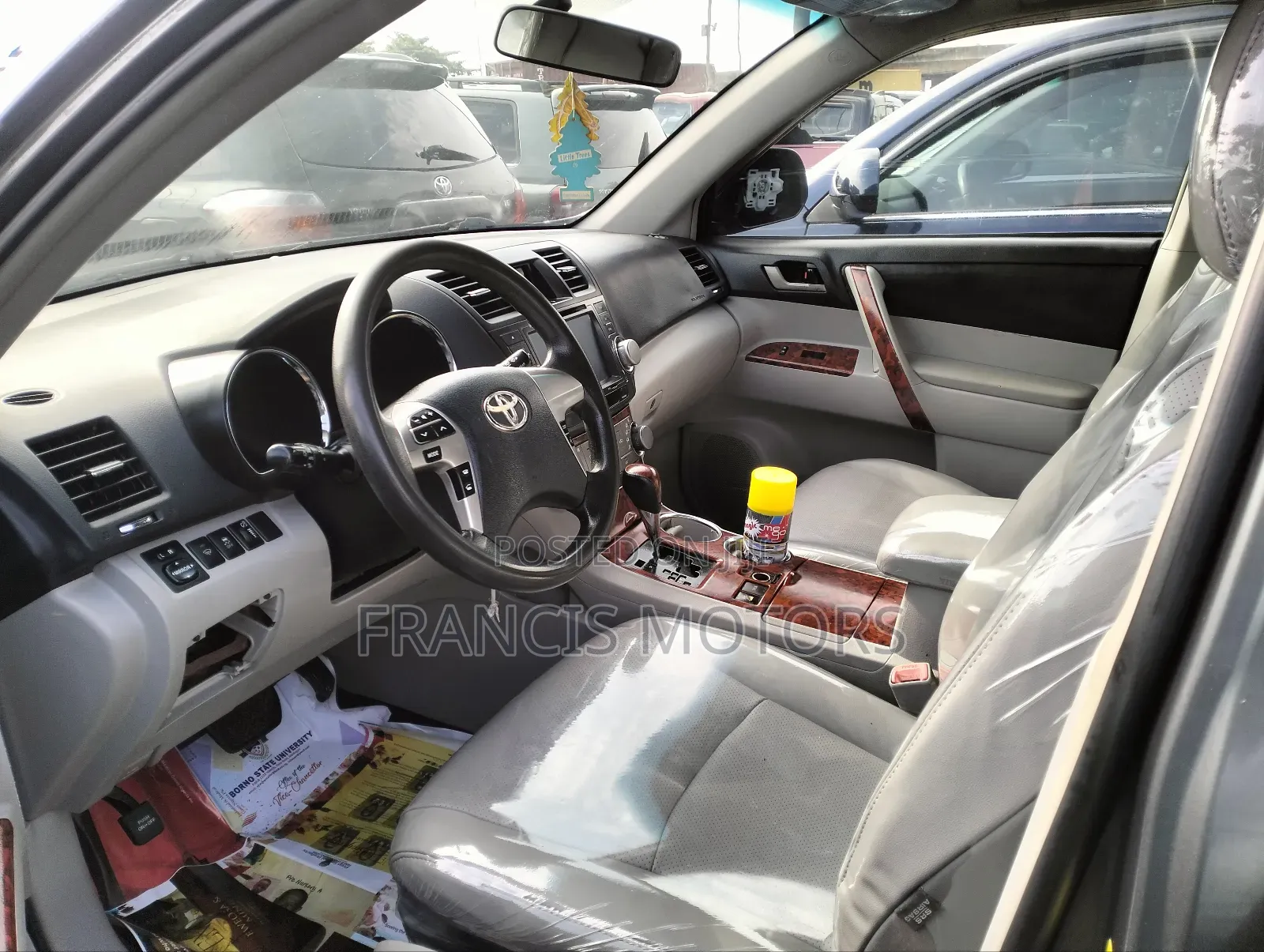 Toyota Highlander 3.5L 4WD 2013 Gray