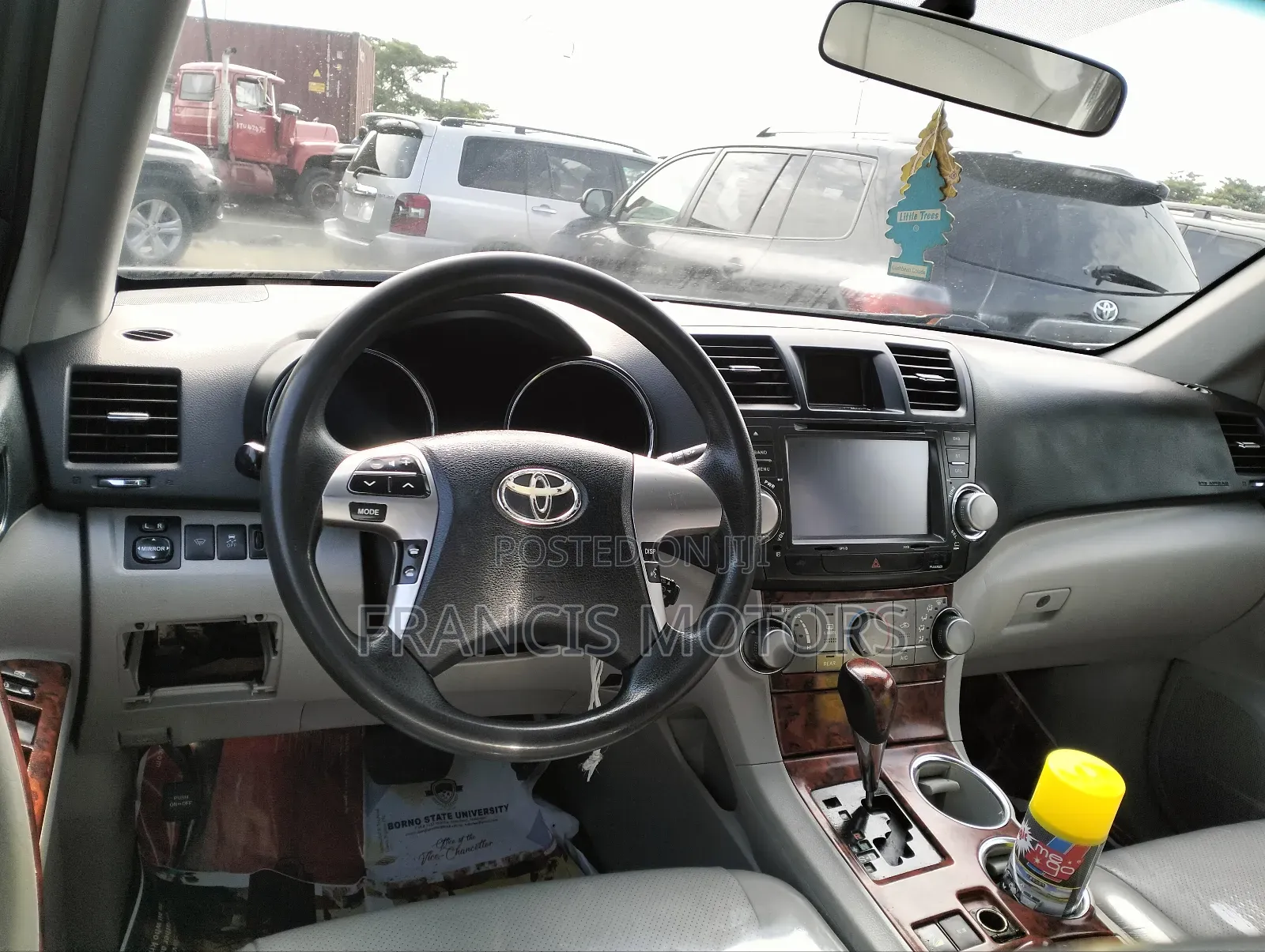 Toyota Highlander 3.5L 4WD 2013 Gray