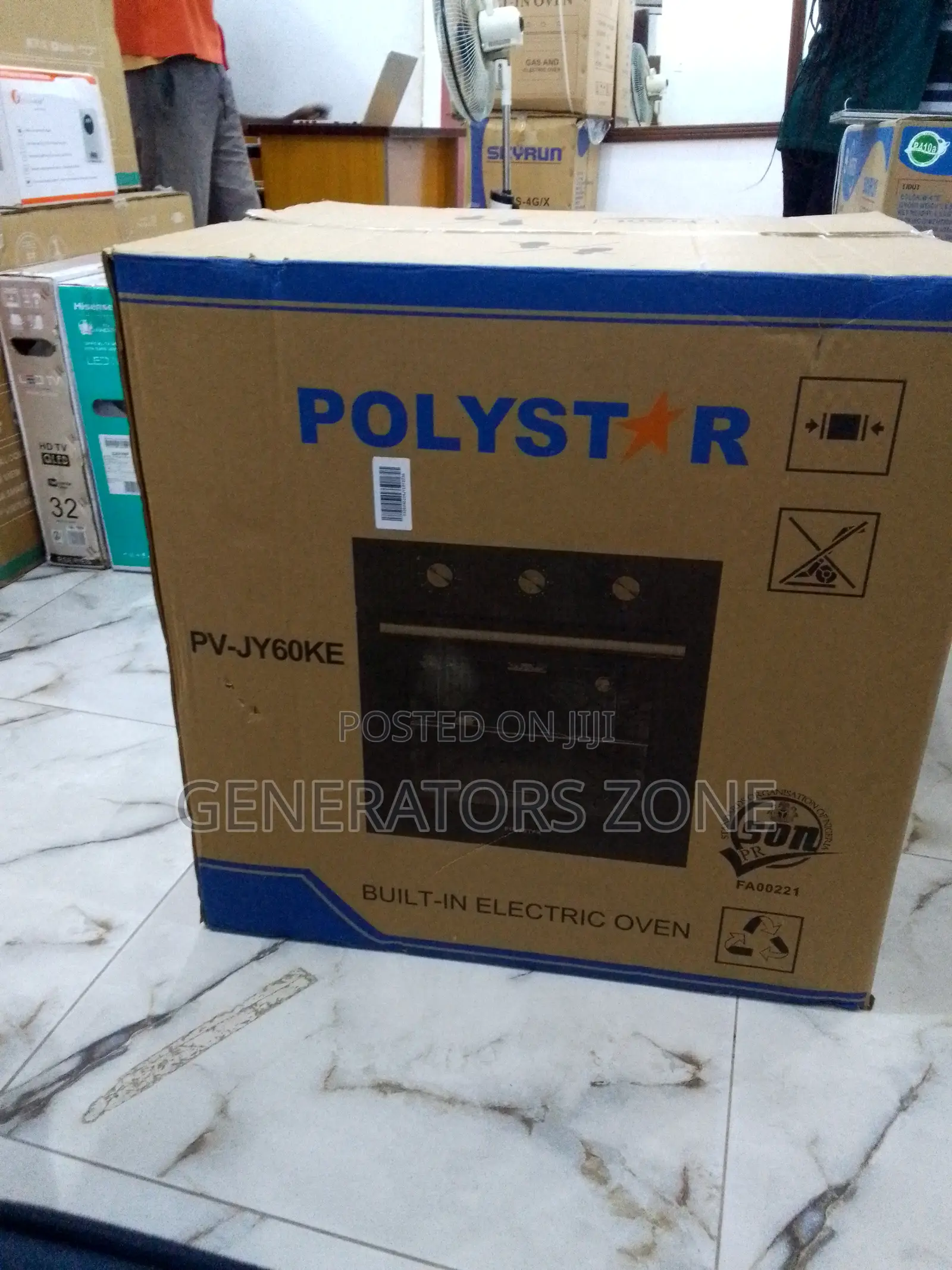 Polystar Built-in Oven {Dual Fan System for Better Airflow}